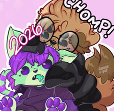 Get chomped nerd